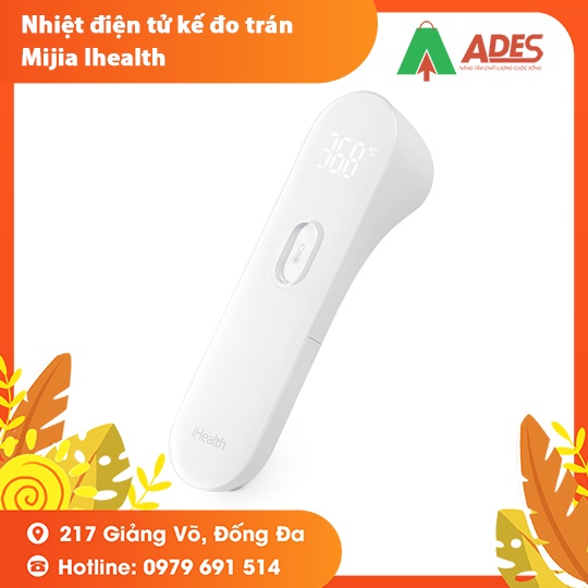 Nhiệt Kế Điện Tử Đo Trán Original Xiaomi Mijia iHealth - Hàng Chính Hãng