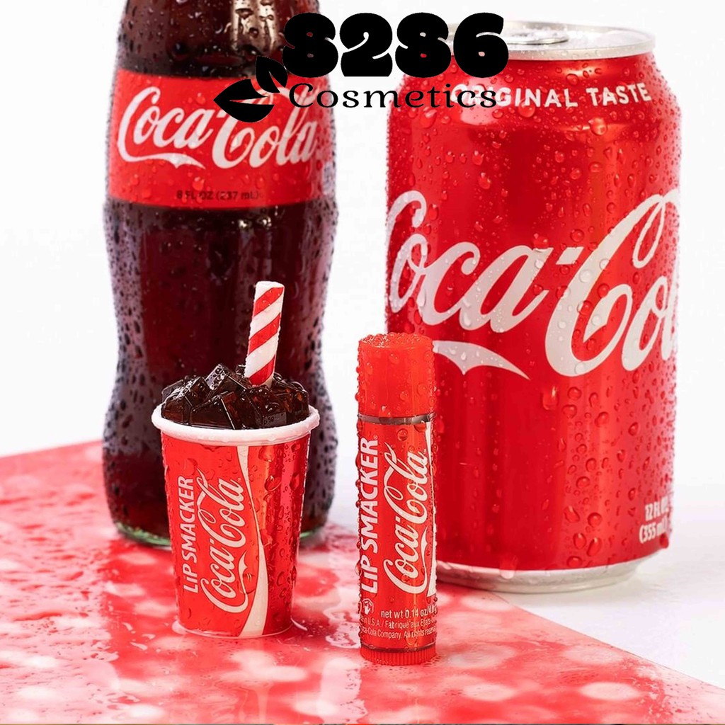 [Có sẵn] Son coca vị coca cola truyền thống - Coca-Cola Cup Lip Balm (chính hãng có tem)