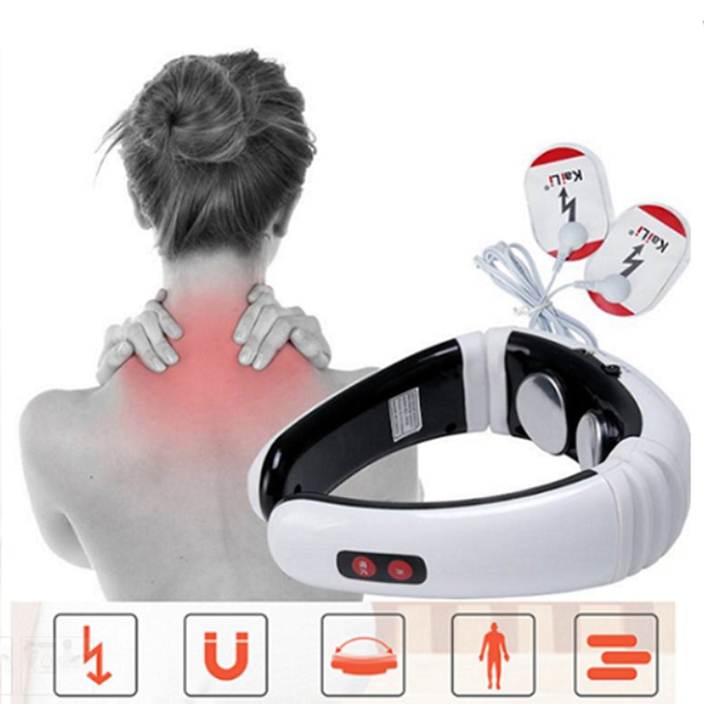 Máy Massage Vai Cổ Gáy - Máy Masage trị Liệu Bằng Xung Điện MY-Kl5830