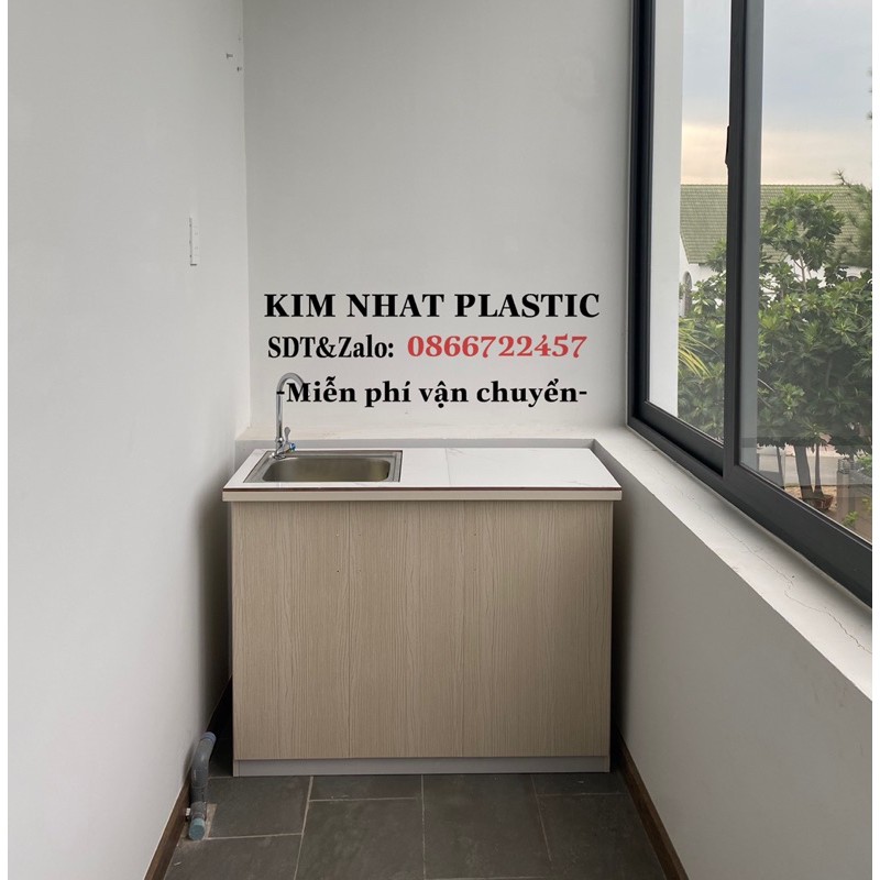 TỦ BẾP MINI CÓ BỒN RỬA NHỰA ĐÀI LOAN SIÊU ĐẸP FREESHIP TPHCM | BigBuy360 - bigbuy360.vn