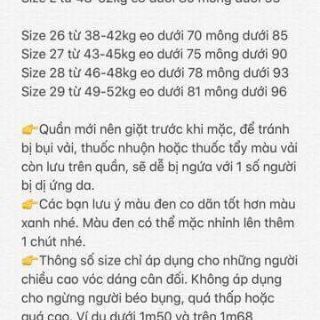Quần jeans đen đủ 4 mẫu rách