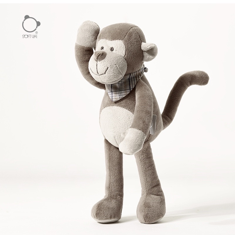 Khỉ bông gấu bông ôm ngủ chính hãng soft life🌟