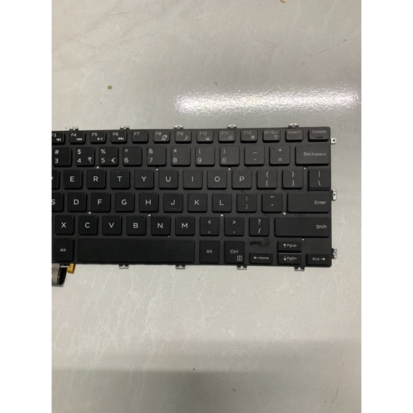 Bàn phím xác zin chưa test dell inspiron 7386 5485 5491 5591 có đèn nền