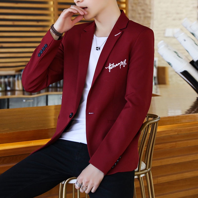 # Áo Khoác Nam# Áo Khoác Vest Lịch Lãm Trẻ Trung Phong Cách Xuân Thu Cho Nam# Áo Vest Dáng Ôm Phong Cách Hàn Quốc Thời Trang Xuân Thu Cho Nam