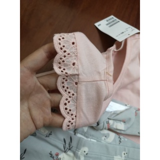 set đồ bộ có băng đô cho bé H&M Auth HM