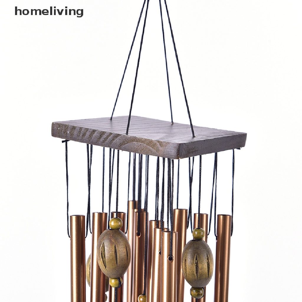 Chuông Gió Ống Đồng Trang Trí Nhà Cửa Sân Vườn