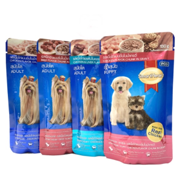 Pate SMARTHEART PUPPY cho Chó - Đủ Vị ( 130g )