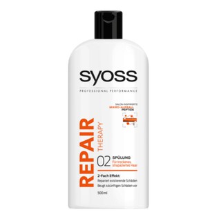 Dầu Xả Syoss Professional Repair Therapy Cho Tóc Khô & Hư Tổn, 500 ml