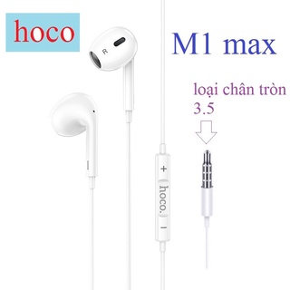 Tai nghe cắm dây chân 3.5mm hoco m1 max