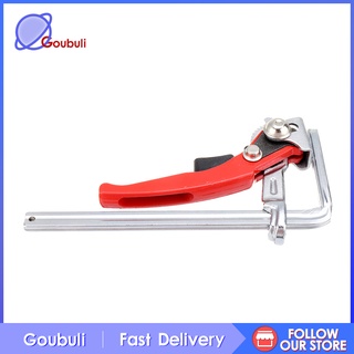 Kẹp cần bánh kép bằng thép tải trọng nặng đầu dẹt hình chữ F cho thợ mộc