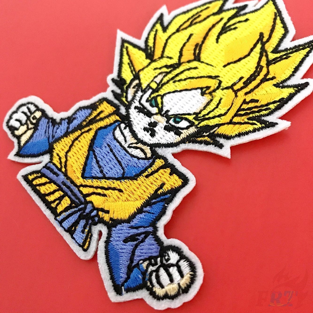 ☸ Anime：DRAGON BALL S-1 Patch ☸ 1Pc Son Goku Diy Sew On Iron On Patch