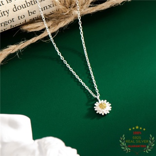 Dây Chuyền Bạc S925 Cúc Họa Mi Little Daisy Xinh Xắn | Vòng Cổ Trang Sức Bạc Thời Trang