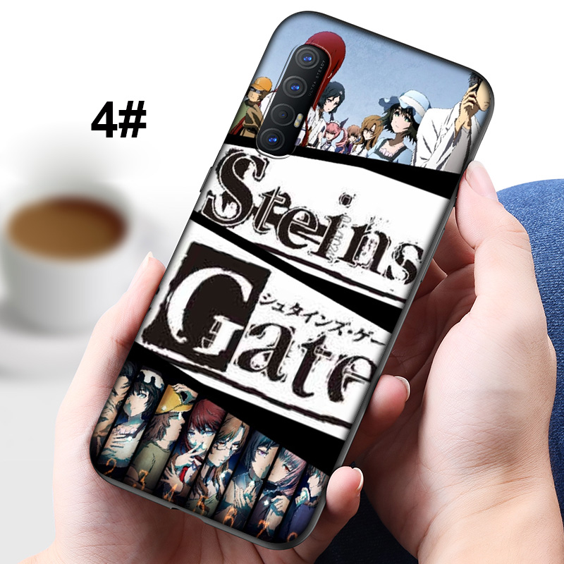 Silicone Ốp Điện Thoại Silicon Mềm Họa Tiết Anime Steins Gate Cho Oppo Reno 5 4 3 Ace 10x 2z 2f 2 Z Pro