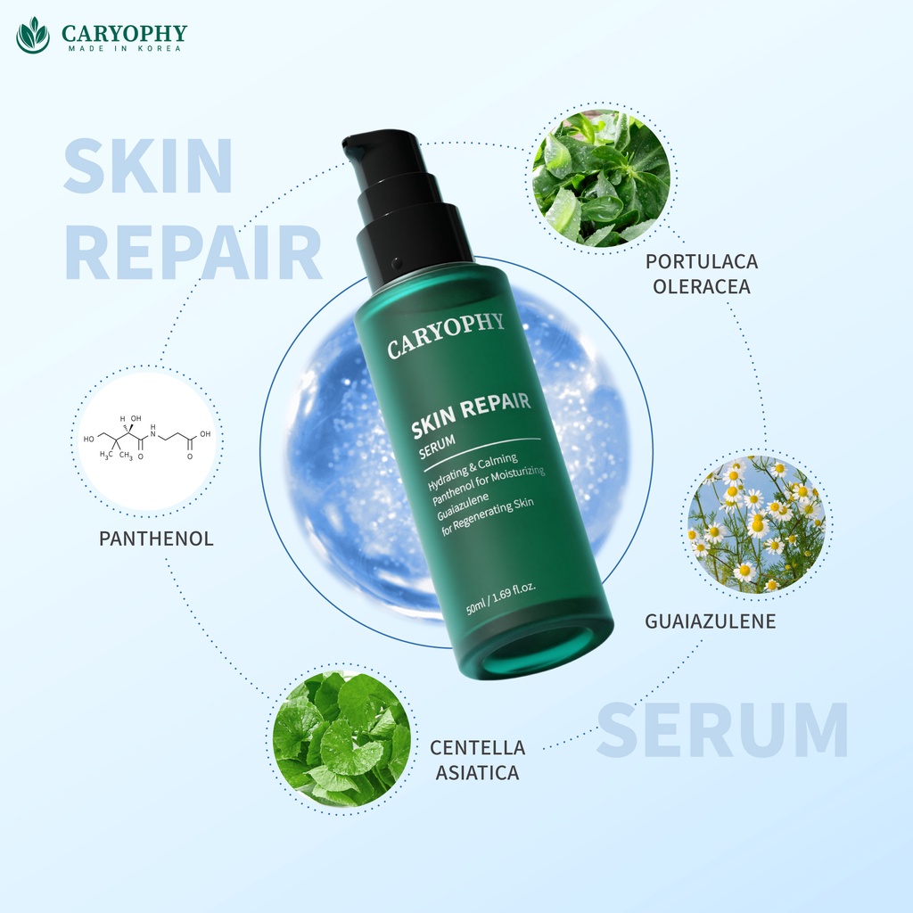 Tinh Chất Phục Hồi Và Tái Tạo Da Caryophy Skin Repair Serum 50ml