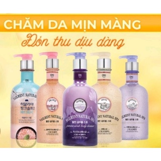 Sữa tắm hạt On the body 600g