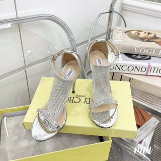Sandal cao gót quai đá sang chảnh hàng cao cấp fullbox túi giấy