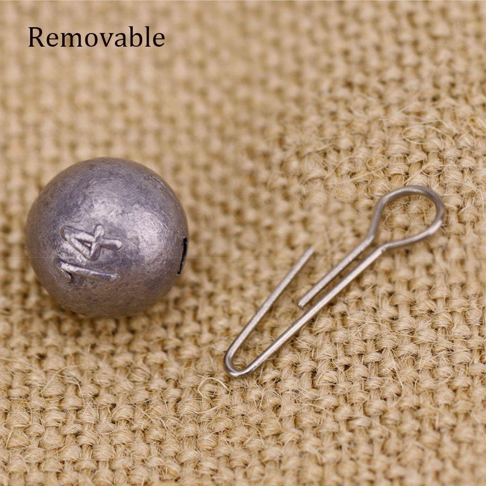 MUVAKO Set 10 Chì Câu Cá Bền Bỉ Tháo Rời Được