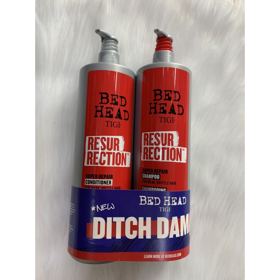 Dầu gội xả siêu phục hồi mùi thơm lâu Bed Head Tigi 400ml/ 970ml (Chính Hãng)