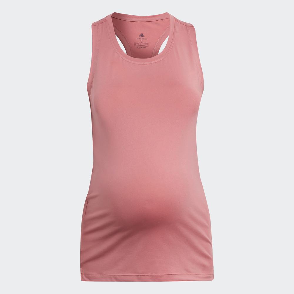 Áo Tank Top adidas TRAINING Nữ Áo tank top thể thao AEROREADY Designed 2 Move (Đồ bầu) Màu đỏ GL3845