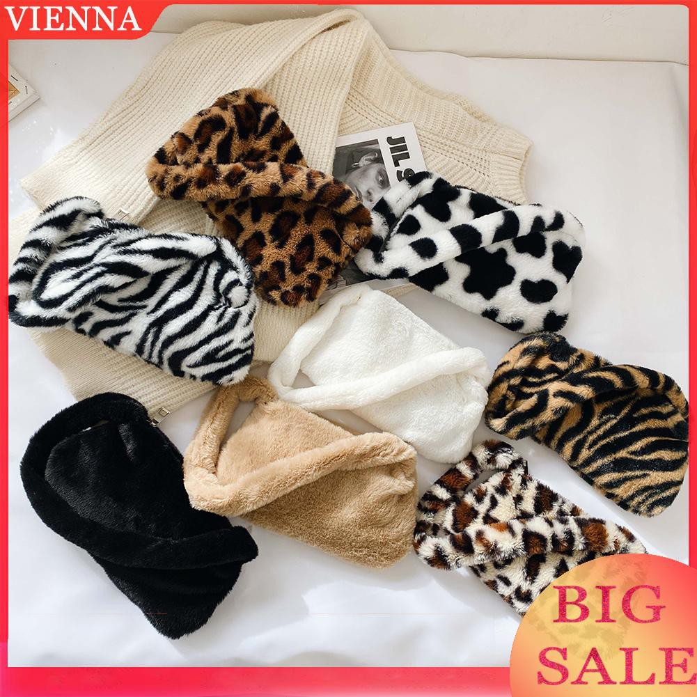 Túi đeo vai họa tiết da động vật cho nữ