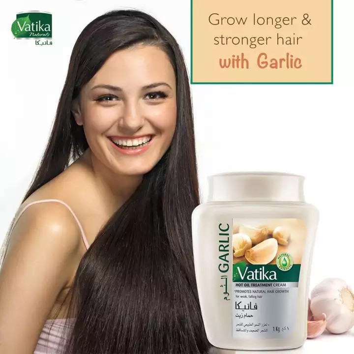 Kem ủ tóc Vatika chiết xuất tỏi kích thích mọc tóc - Vatika Garlic Hot Oil Treatment Cream