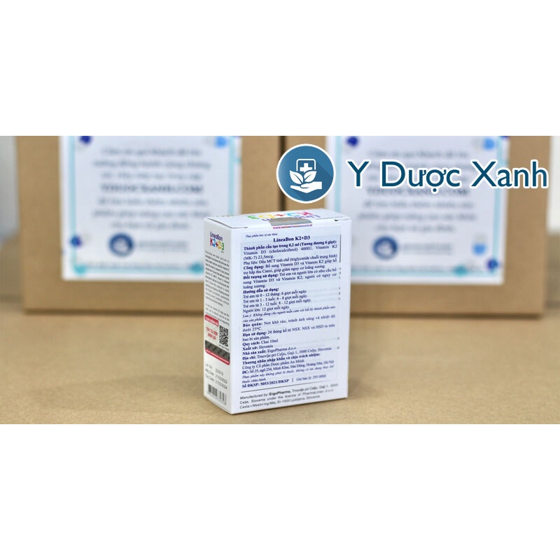 Mua  LINEABON K2 D3, 10ml, Bổ sung vitamin K2 D3 cho bé - Y Dược Xanh
