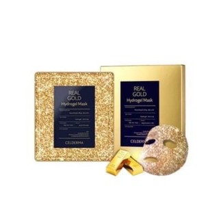 Mặt nạ thạch Celderma Real Gold Hydrogel Mask