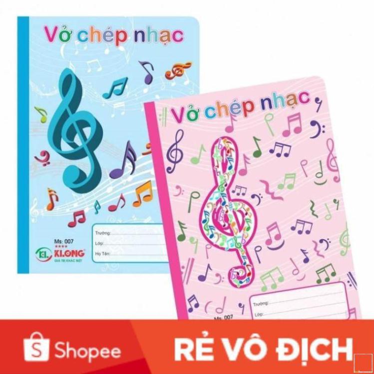 Vở chép nhạc KLONG 36tr , MS: 007
