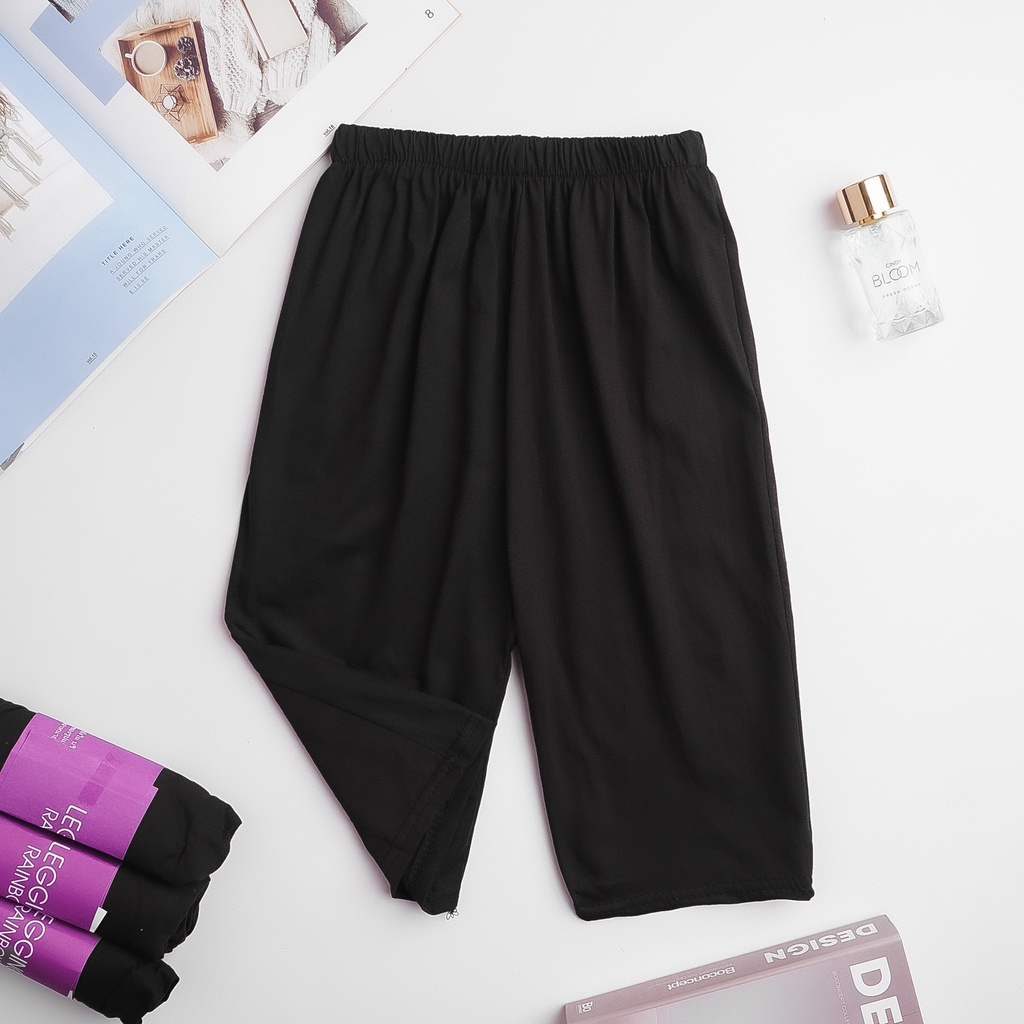 Quần legging đùi cuộn tím siêu rẻ Kanimi | BigBuy360 - bigbuy360.vn