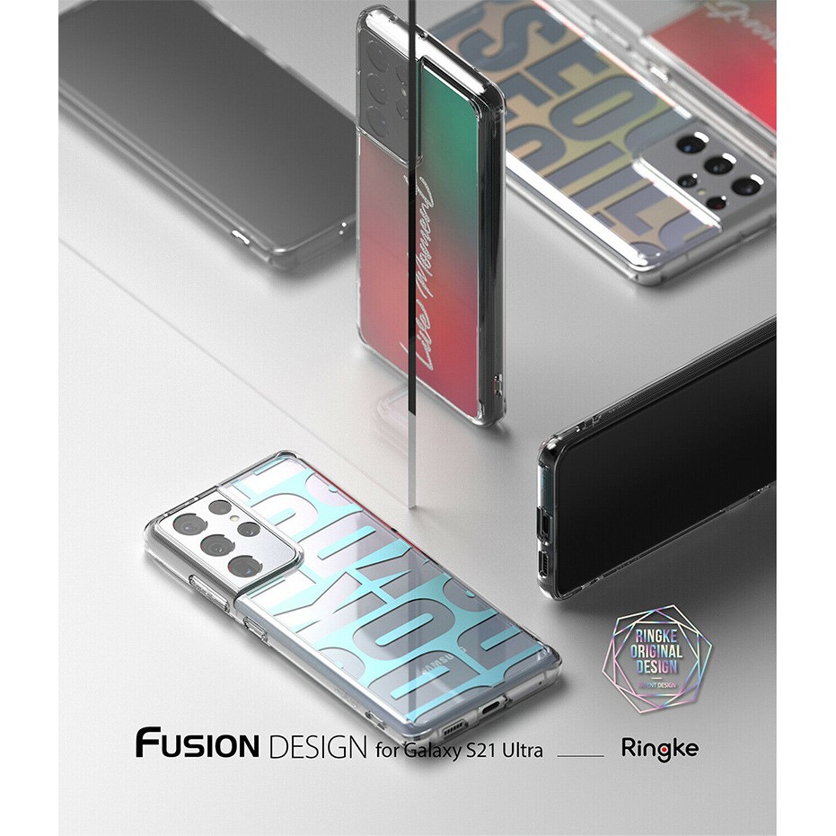 Ốp lưng Galaxy S21 Ultra/ S21 Plus  RINGKE Fusion Design Dokdo_ Hàng Chính Hãng