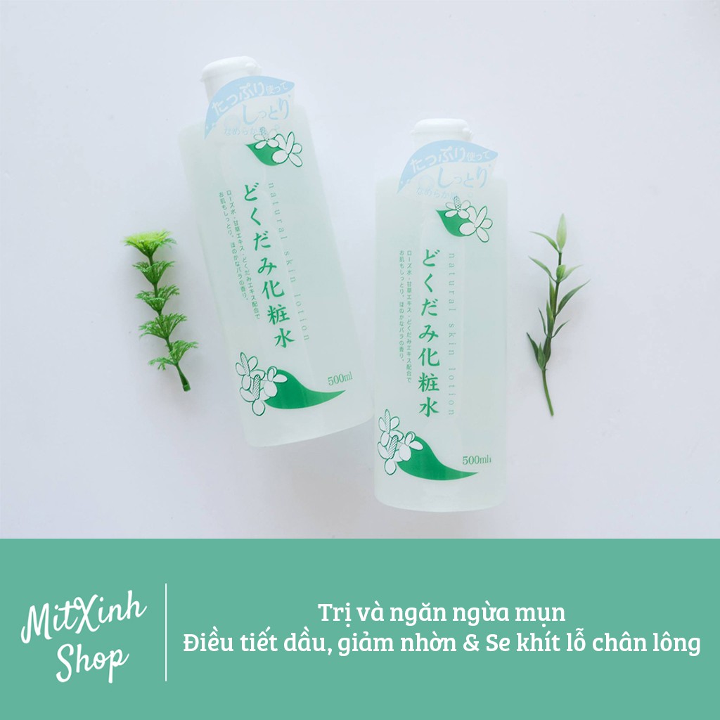 Nước Hoa Hồng Diếp Cá Dokudami Natural Skin Lotion - Cam kết hàng chính hãng