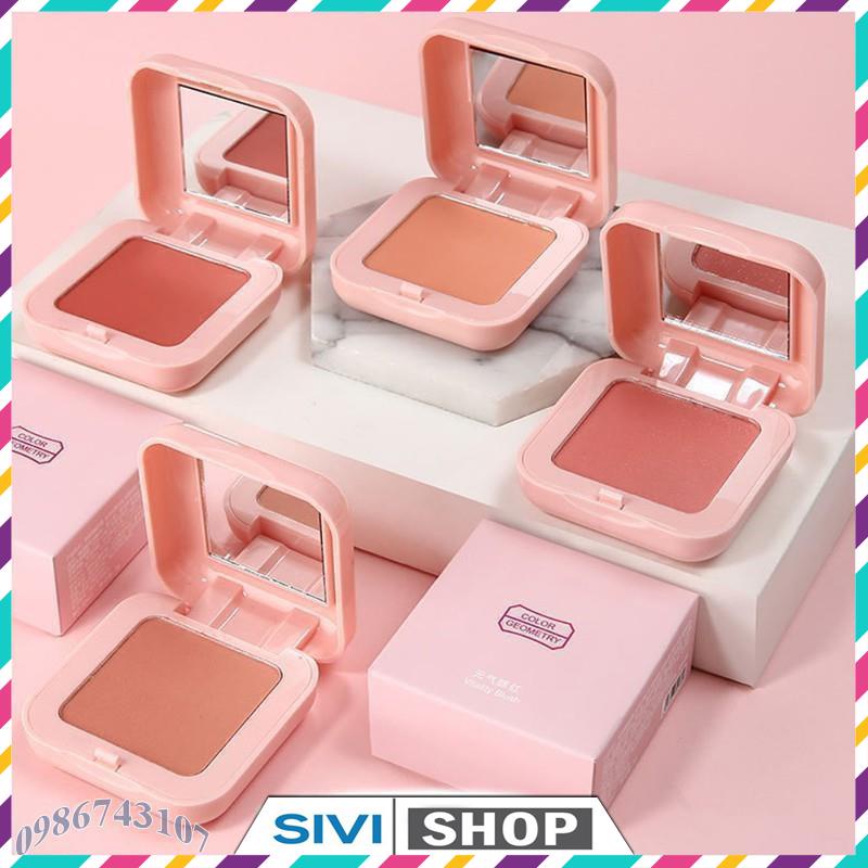 Phấn má hồng đơn sắc Lameila Blusher Color Geometry
