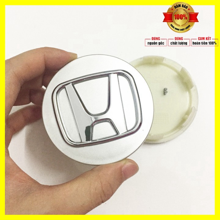 Logo chụp mâm bánh xe ô tô Honda đường kính 58mm HDA58 Phù hợp với xe City, CRV