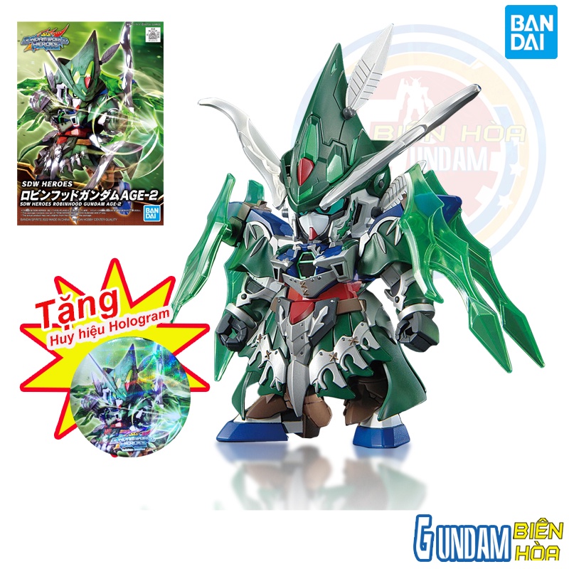 Mô hình lắp ráp gundam SD WH ROBINHOOD GUNDAM AGE-2