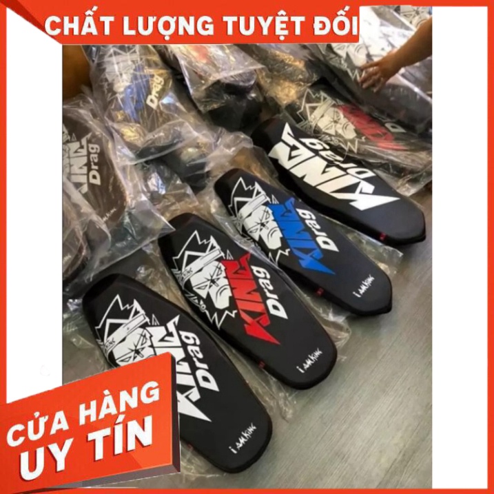 Vỏ Yên Xe Máy KingDrag Thông Dụng Các Dòng Xe Wave, Sirius, Ex 135/150, Winner ... Sản Phẩm Chuẩn Như Hình