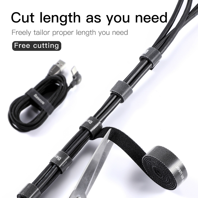 Cuộn dây phụ kiện dài 1 mét dùng buộc cố định dây điện tiện dụng