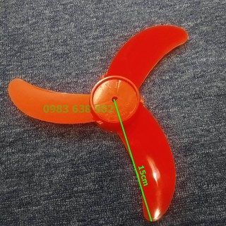 Cánh quạt 3 cánh màu đỏ 150