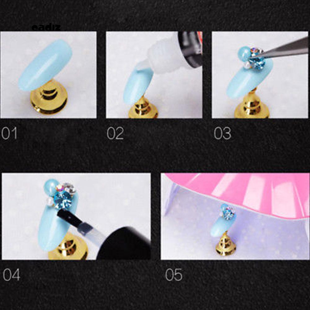 Set 12 hộp phụ kiện trang trí móng tay 3D làm móng nghệ thuật tiện dụng