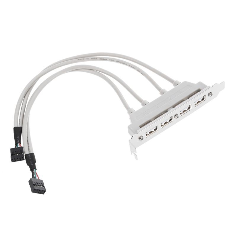 Dây cáp chuyển đổi PCI 9pin sang 4 cổng USB 2.0 đầu cái | WebRaoVat - webraovat.net.vn