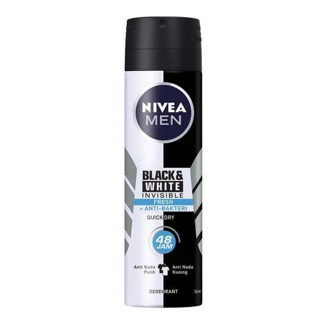 Nivea Deo (hàng Mới Về) Xịt Khoáng Trắng Và Đen 150ml Cho Nam Giới