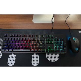 Bàn phím cơ Ajazz DKM150 RGB RED switch