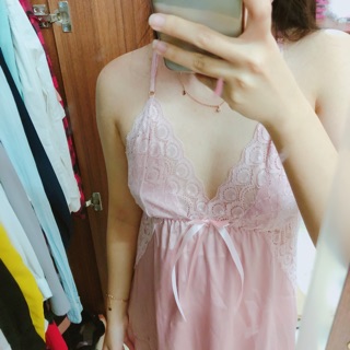 Váy ngủ kèm quần phi lụa mềm mại (Lẻ = Sỉ)