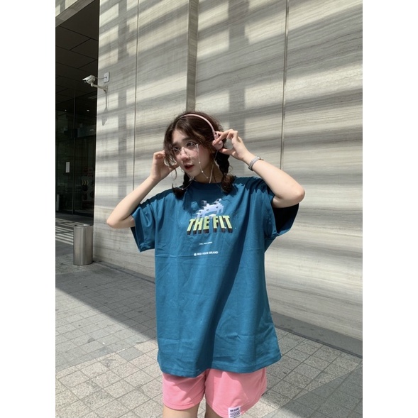 Áo thun UNISEX localbrand THE FIT GAME TEE BLACK, áo localbrand chính hãng thêu,in,in decal kết hợp, 100% cotton