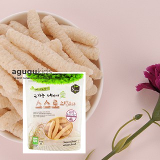 Bánh ăn dặm organic Hàn Quốc: 3 gạo lức rau củ + 2 dâu tây sấy/2 sữa chua trái cây