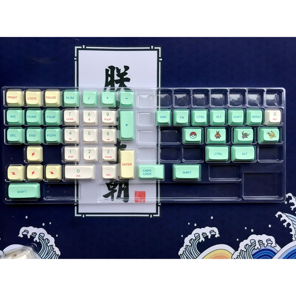 Bộ Keycap XDA POKEMON 162 nút