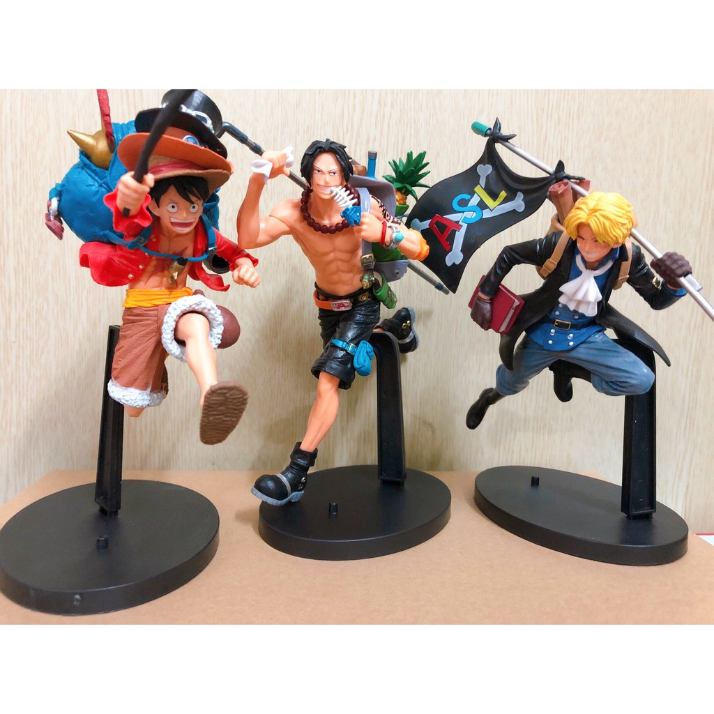 Mô hình One Piece Bộ 3 ASL - Ace, Sabo, Luffy