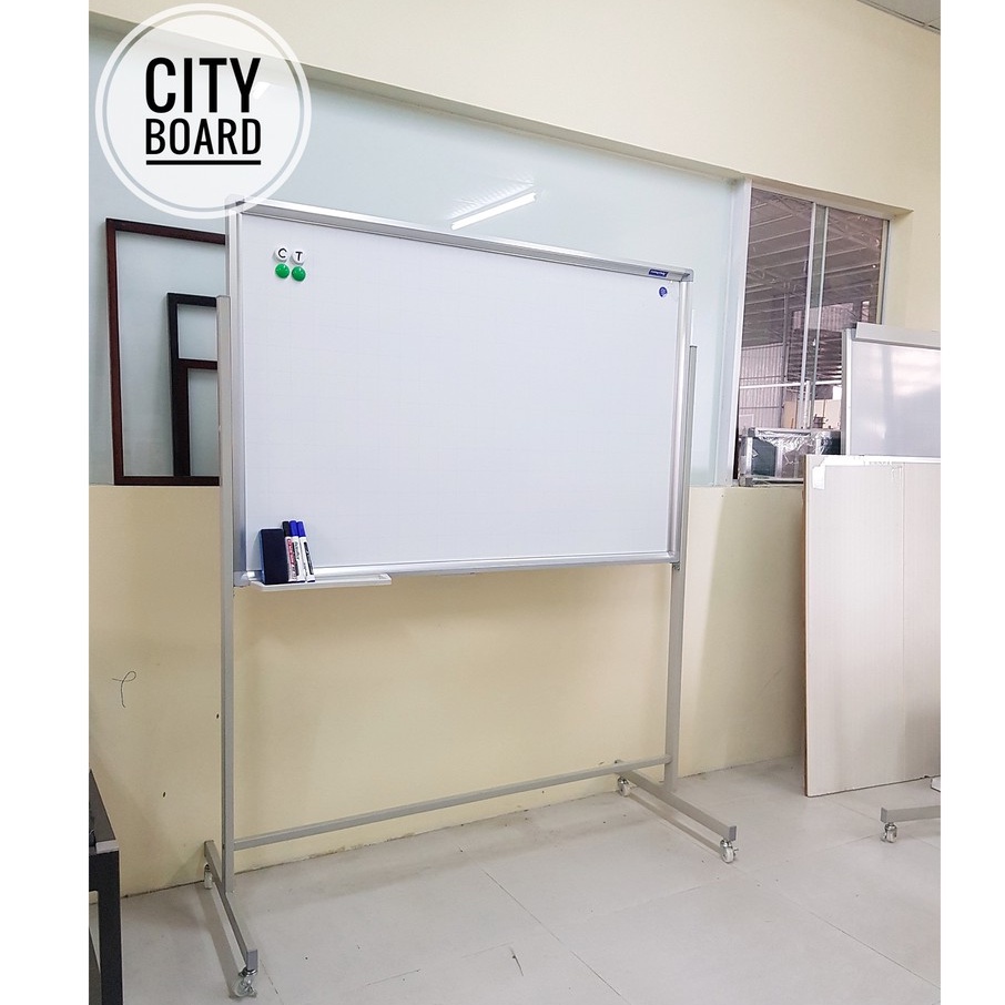 Bảng di động trắng, KT: 80x120cm, 100x120cm dòng Standard - Bảng Cường Thúy