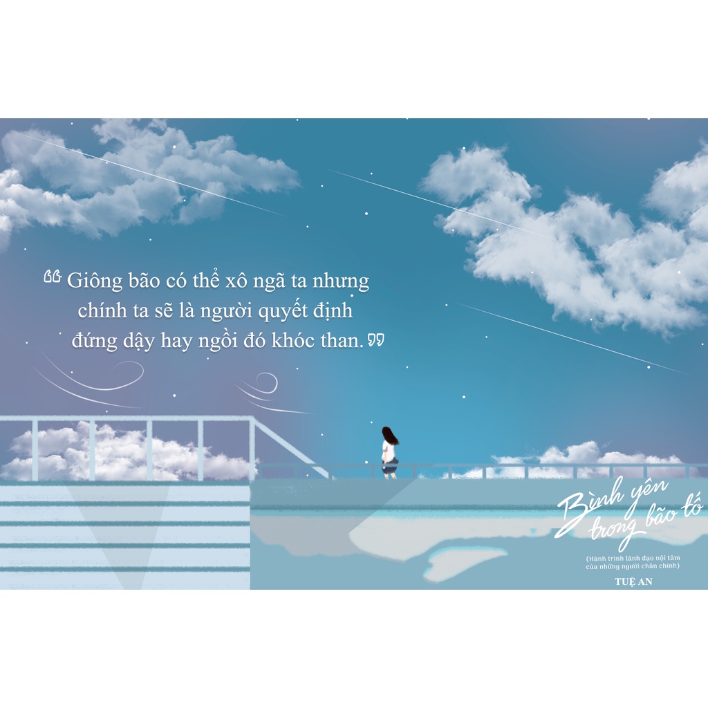 Bộ 15 Thẻ Quà Tặng Truyền Cảm Hứng - Bình Yên Trong Bão Tố
