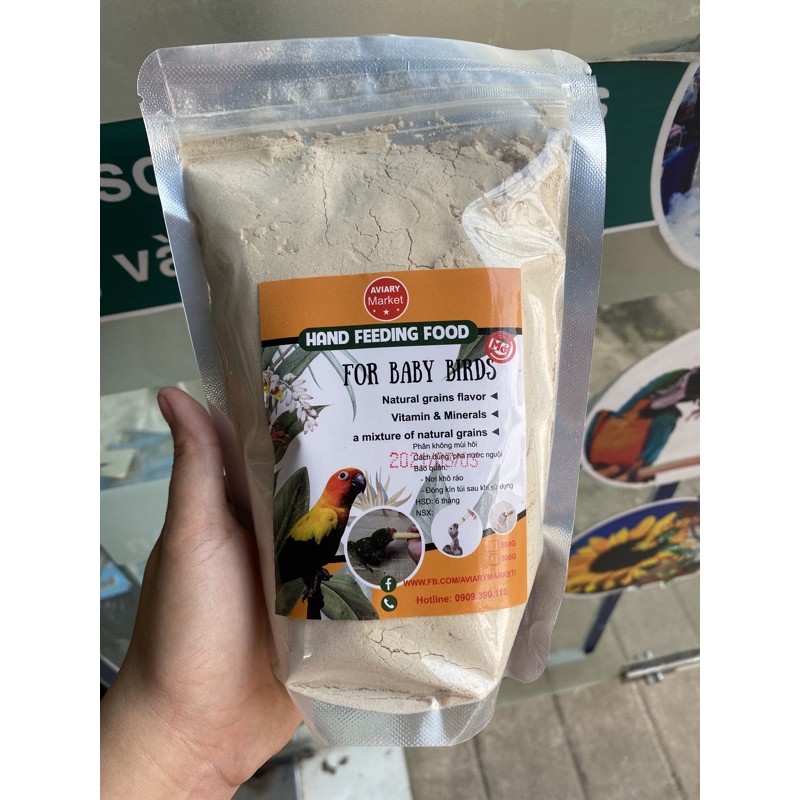 Bột dinh dưỡng cho chim cảnh Hand Feeding Food gói 500g