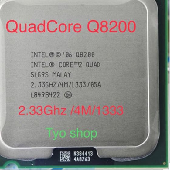 Intel Core 2 Quad Q8200 Process - Quadcore Q8200 2.33ghz Socket 775 4core Chất Lượng Cao